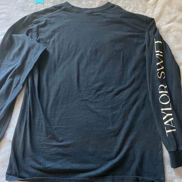 Taylor Swift Fearless Taylor’s Version Long Sleeve Black Shirt Rare Official - Picture 4 of 4